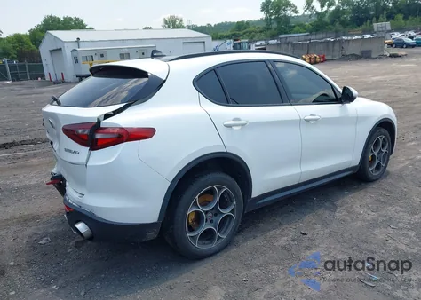 2018 Alfa Romeo Stelvio Sport Awd from USA, damaged, VIN ZASFAKPN8J7B90621